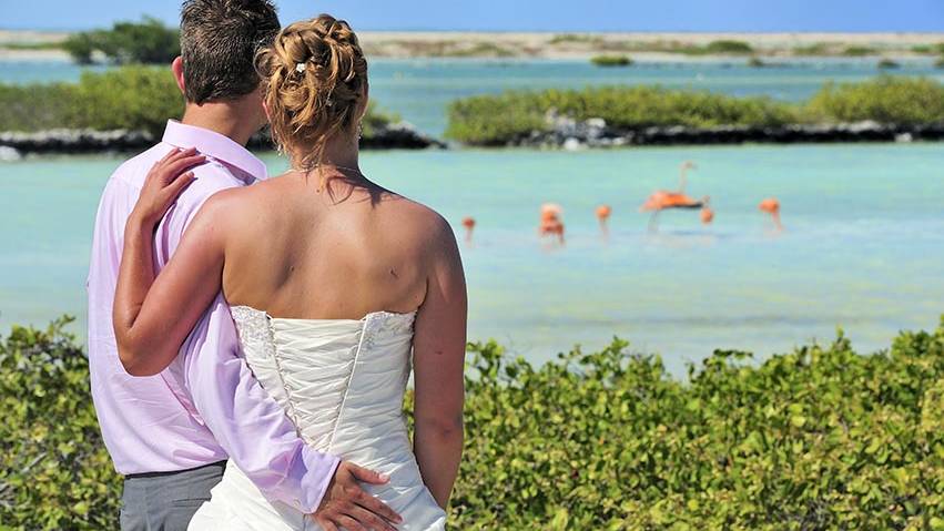 Bonaire huwelijksreis
